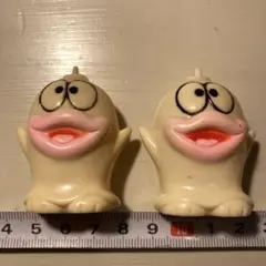 当時物　オバQ　ゴム　人形 当時物オバQゴム人形