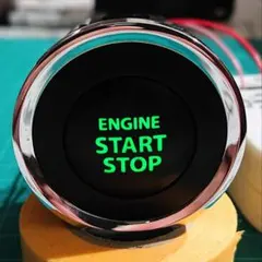 LED打ち替え済 スズキ/三菱車用 プッシュスタートスイッチ レインボー仕様のサムネイル