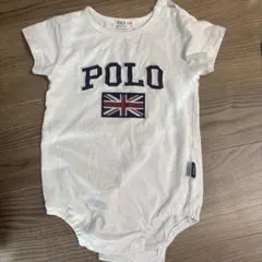 POLO ロンパース サイズ70 ホワイト
