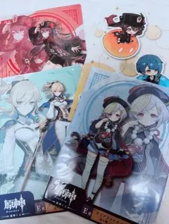 原神 A4クリアファイル 西風騎士団 - メルカリ