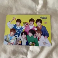 なにわ男子 バースデーカード