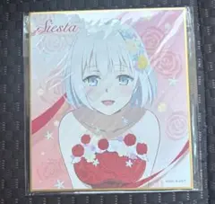 ◼︎探偵はもう、死んでいる シエスタBirthdayくじ 赤ドレスver. 色紙