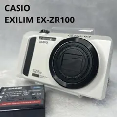 CASIO カシオ EXILIM エクシリム EX-ZR100 ホワイト デジタルで写真を遊びたい人へ カシオ“EXILIM”「EX-ZR100」（1/4
