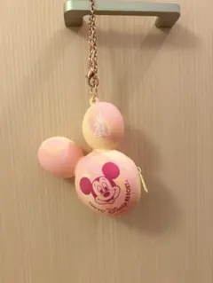 ディズニー ミッキーバルーン バッグチャームケース付き 4色セット