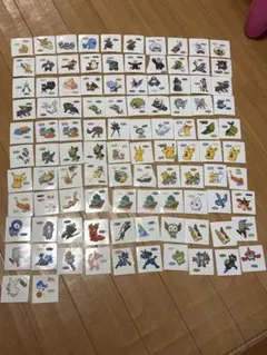 ポケモンパンシール 102枚セット まとめ売り