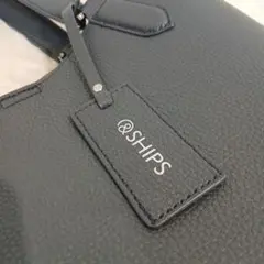 ☆未使用品☆ SHIPS シップス トートバッグ シボ革 A4収納可のサムネイル