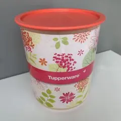 TUPPERWARE タッパーウェア キャニスター　花柄　希少