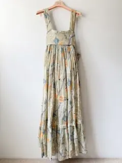 美品 Chloe ワンピース 38 フローラルプリント リゾート クロエのサムネイル