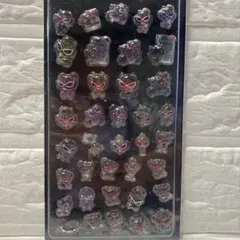 ヒスミニボンボンドロップシール1点硬いタイプ