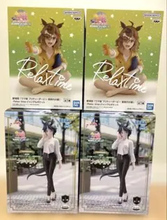 ウマ娘 プリティーダービー　ジャングルポケット　フジキセキ　フィギュア