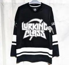 ■LURKING CLASS ホッケージャージ 黒M 長袖 ラーキングクラス■