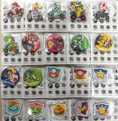 マリオカート ワールド キャラマグネッツ 全20種セット ※ステッカー全20種付