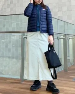 お値下げ[レイ ビームス]コーデュロイロングスカート　Ｌサイズ