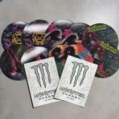 モンスターエナジー マキシマム ザ ホルモン コースター ステッカー ２セット