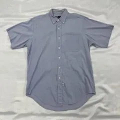 【希少カナダ製】80s-90s ポロ ラルフローレン BDシャツ 青 16-34