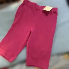 ガール　柔らかパンツ　レッド　１２０サイズ