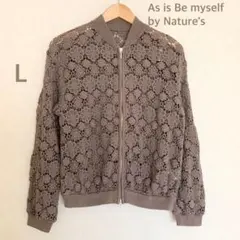 As is Be myself by Nature'sレースジャケット　L