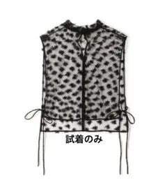 Eaphi EMBROIDERY CORD VEST ブラック - メルカリ