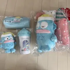 サンリオ当たりくじ ハンギョドン ラストワン ペンポーチ タンブラー マスコット