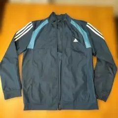 adidas ネイビー ウィンドブレーカー160cm