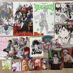 最強ジャンプ付録 ジャンプフェア特典 僕のヒーローアカデミア 色紙 ポストカード
