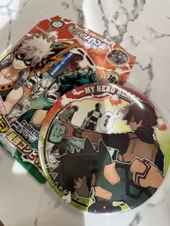 僕のヒーローアカデミア ヒロアカ 原画展 BIG 缶バッジ 最強コンビver.