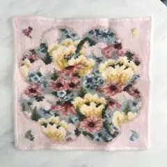 FEILER 花柄コットンハンカチ 25cm