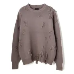 [LAB限定]Danke Schon/ダンケシェーン/ＰＬＤＳ　ダメージ　ニット