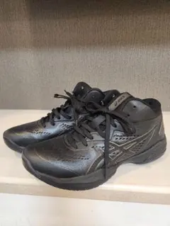 ASICS　GELHOOP　 V15バッシュ24.5オールブラック美品ゲルフープのサムネイル