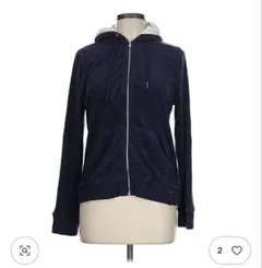 LAUREN ACTIVE Ralph Lauren ベロアパーカーのサムネイル