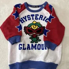 HYSTERIC MINI トレーナー 星柄 刺繍