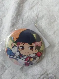 呪術廻戦　まるくじ『ちゃぽんっ！』缶バッジ　虎杖悠仁