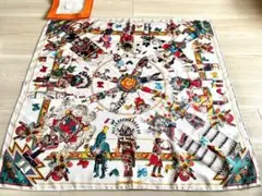 HERMÈS 人気赤フチ　エルメス カレ90 シャイアン族｜顔映え◎ HERMÈS 人気赤フチ エルメス カレ90 シャイアン族｜顔映え◎ - メルカリ