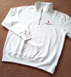 【新品/送料込】★U.S.POLO ASSN 裏起毛ハーフジップトレーナー★