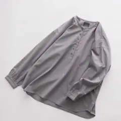 【新品】オローネ シネマプルオーバーシャツ グレー tandey