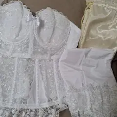 セモア ブライダルインナー 3点セット＋巾着