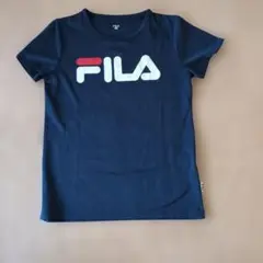 FILA レディース 半袖Tシャツ ネイビーのサムネイル