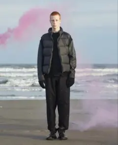 UNDERCOVER アンダーカバー レザースリーブ ダウンジャケット 24AW