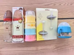 Combi tateo 哺乳瓶 水筒 粉ミルクケースセット5点セット