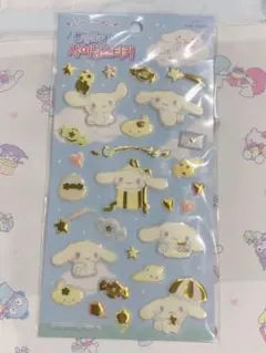 韓国ライセンス品 サンリオ シナモロール ぷっくりシール