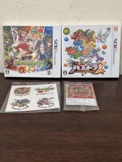 ニンテンドー3DSソフト モンスターストライク ＆ パズドラZ 2本セット