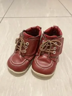 ミキハウス　ダブルビー　合皮スニーカー