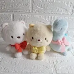 すみっコぐらし 「しろくまのてづくりぬいぐるみ」シリーズのセット