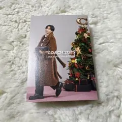 中島健人　COACHホリデーカード