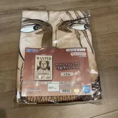 【新品】ワンピース シャンクス 手配書 ブランケット③のサムネイル