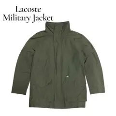LACOSTE ラコステ ミリタリー アウトドア コート アウター 古着 カーキ