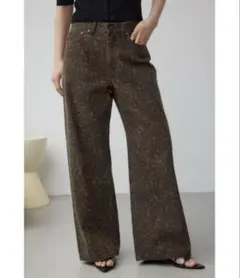 AZUL by moussy レオパードパンツ