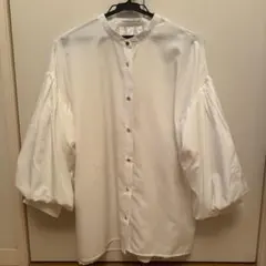 NICE CLAUP 白ブラウス