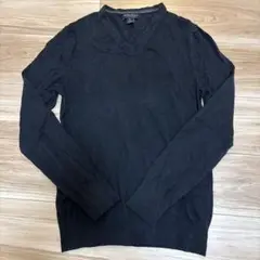 BANANA REPUBLIC Vネックセーター M 紺色