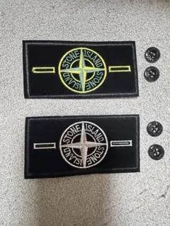 国内正規品【STONE /ストーンアイランド】ワッペン2枚 STONE ISLAND - ストーンアイランド ワッペンの通販 by こうだ's